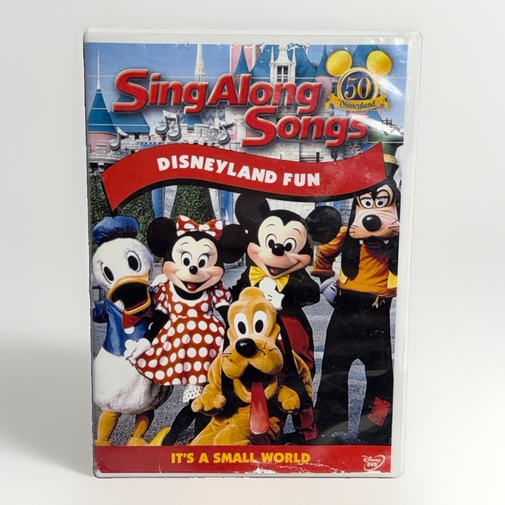 Sing-Along Songs: Disneyland Fun (DVD, 2005) 50th Anniversary It's A Small World